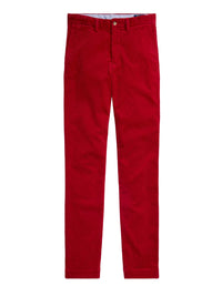 Stretch corduroy straight-leg trousers - Ralph Red X