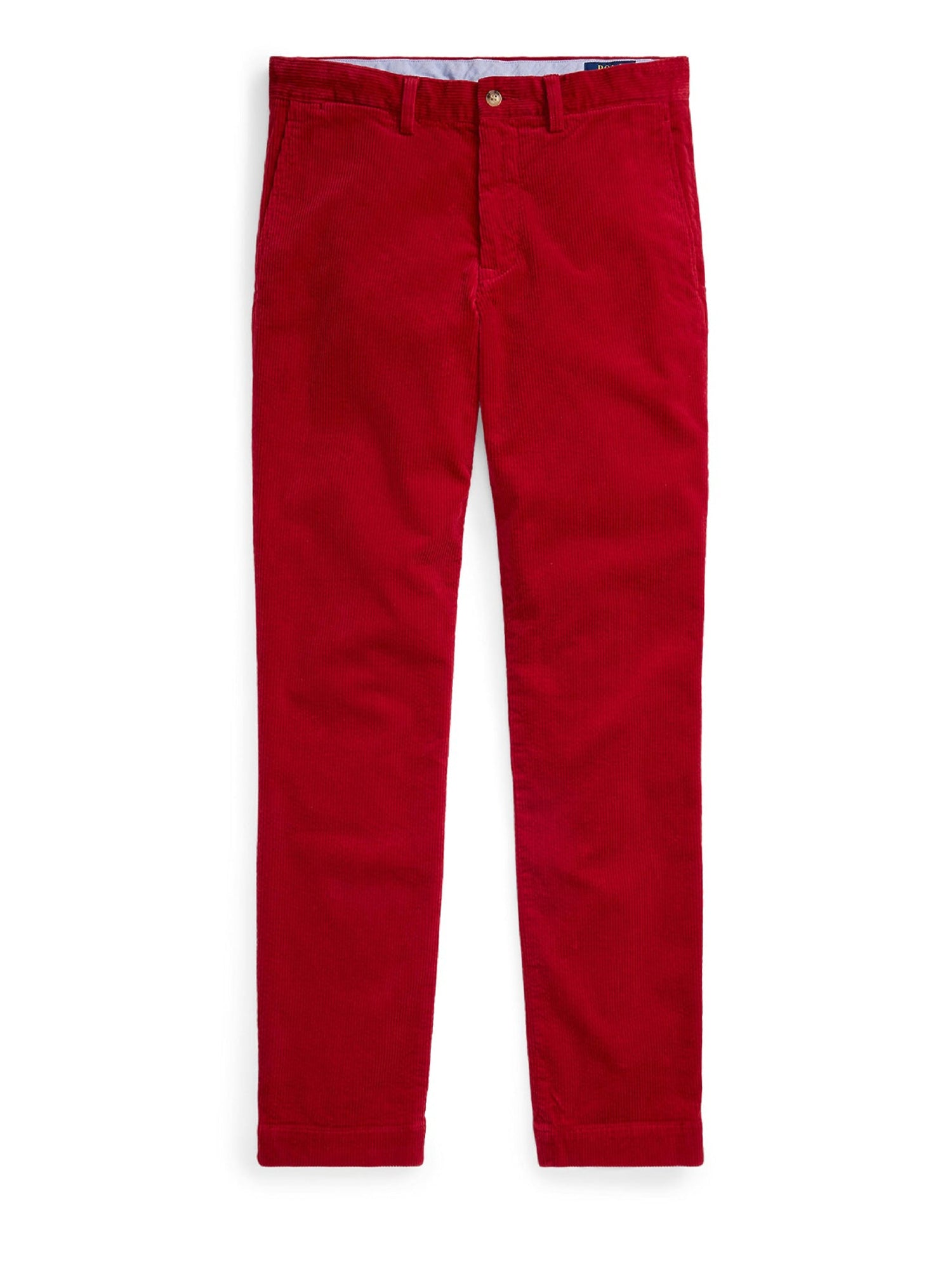 Pantalon droit velours côtelé stretch - Ralph Red X