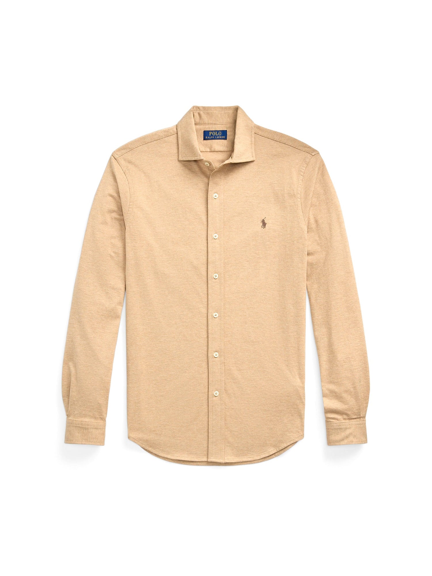 1pcs / NEW // CLASSIC CAMEL HTHR/C8685 SPORT SHIRT LONG SLEEVE LSFBESTATEM1