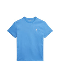 T-shirt en jersey à col rond - New England Blue