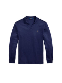 Classic Fit polo shirt in soft cotton - Spring Navy Heather