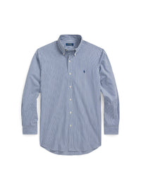 Chemise à manches longues - Navy & White