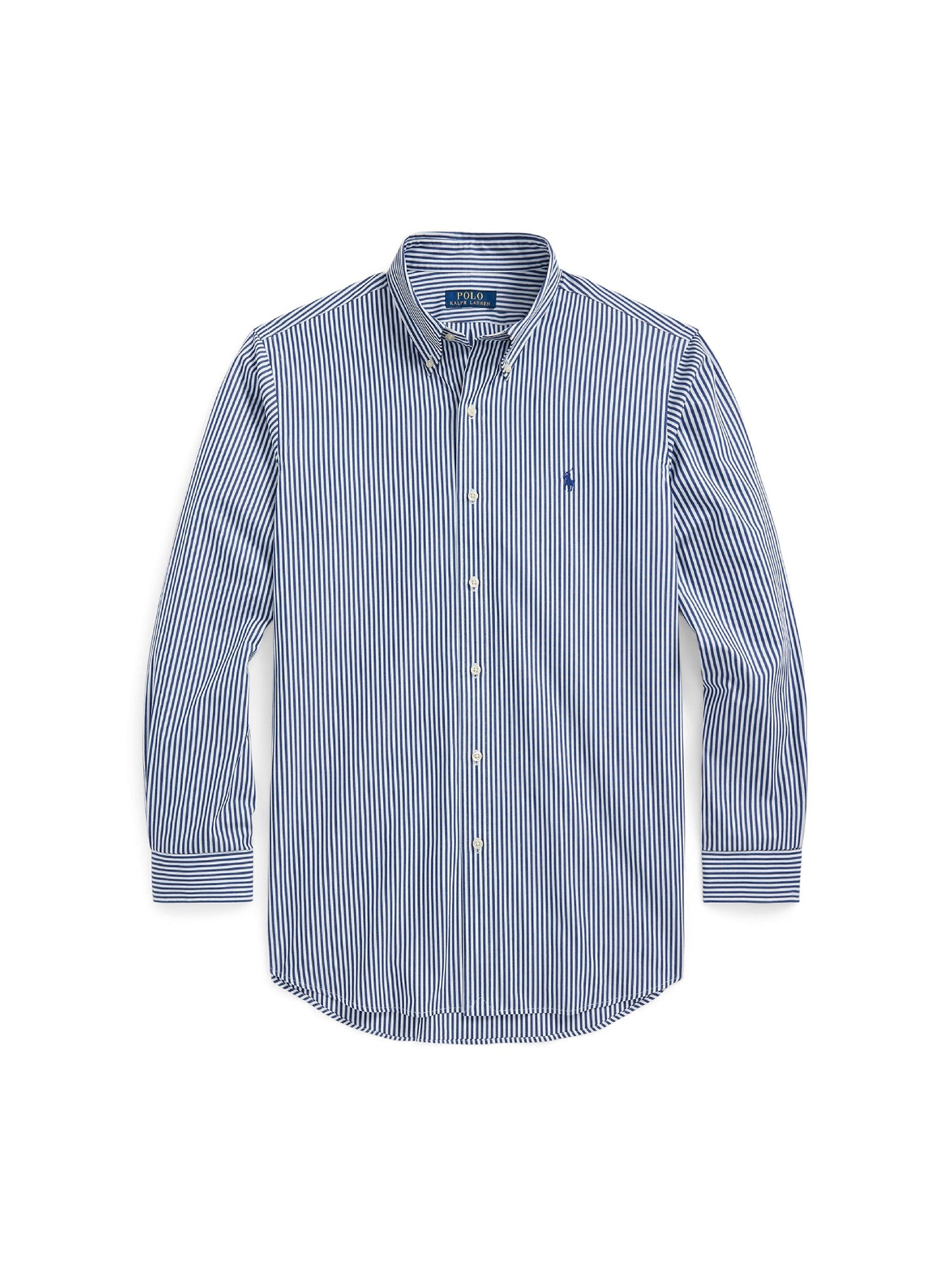 Chemise à manches longues - Navy & White