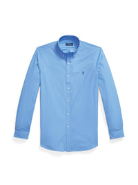 Chemise en popeline stretch Classic Fit - Harbor Island Blue