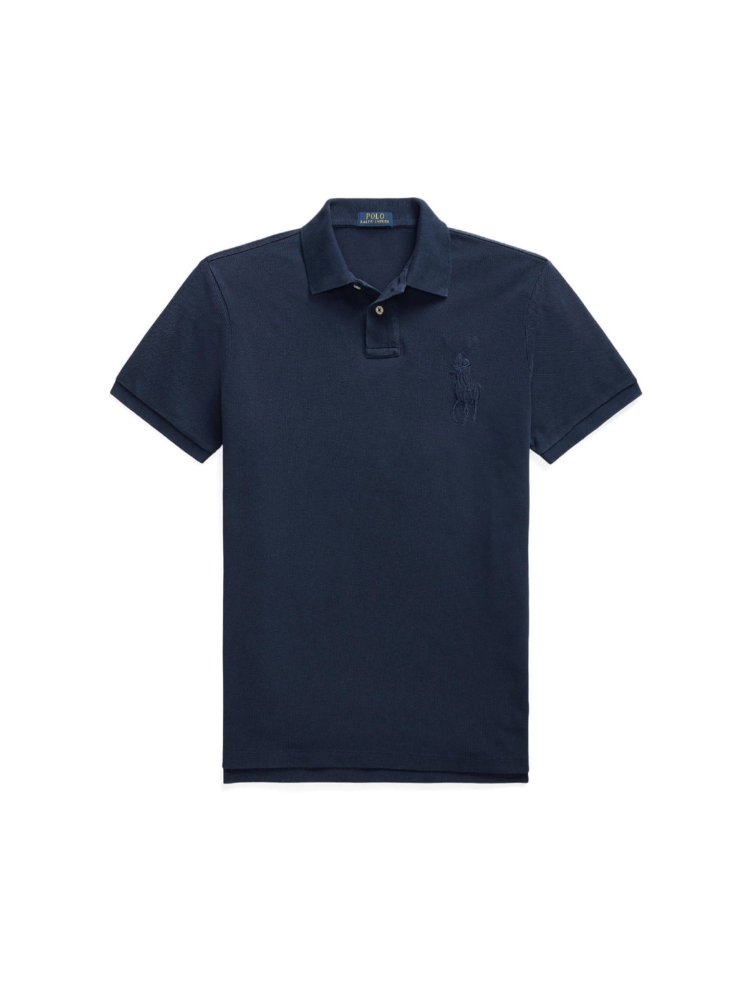 Polo Big Pony en piqué coupe ajustée - Cruise Navy