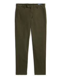 Pantalon Slim Jarrett satinette stretch - Estate Olive