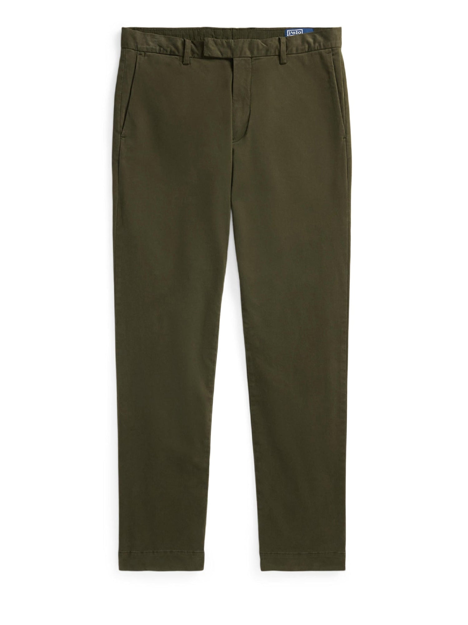 Pantalon Slim Jarrett satinette stretch - Estate Olive