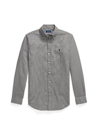 5pcs / NEW // 4192B NERO/BLANC SPORT SHIRT LONG SLEEVE CUBDPPCS