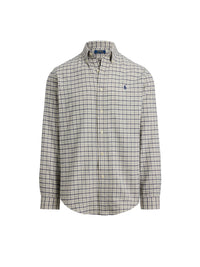 7pcs / NEW // 6948 WHITE GREY HEATHER MULTI SPORT SHIRT LONG SLEEVE CUBDPPCS