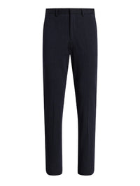 Pantalon performance en sergé stretch - Navy Pinstripe