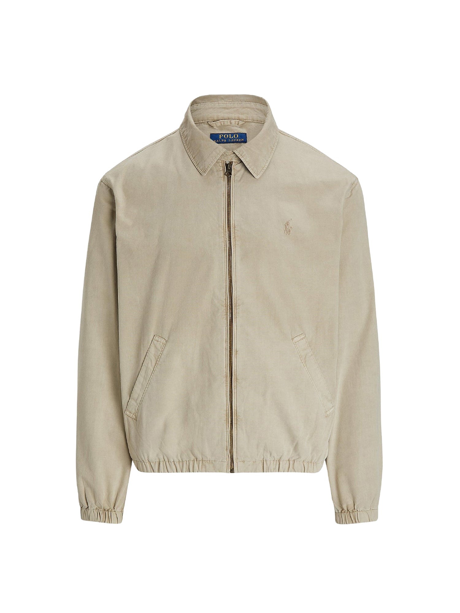 Veste Bayport en popeline teinte - Olive