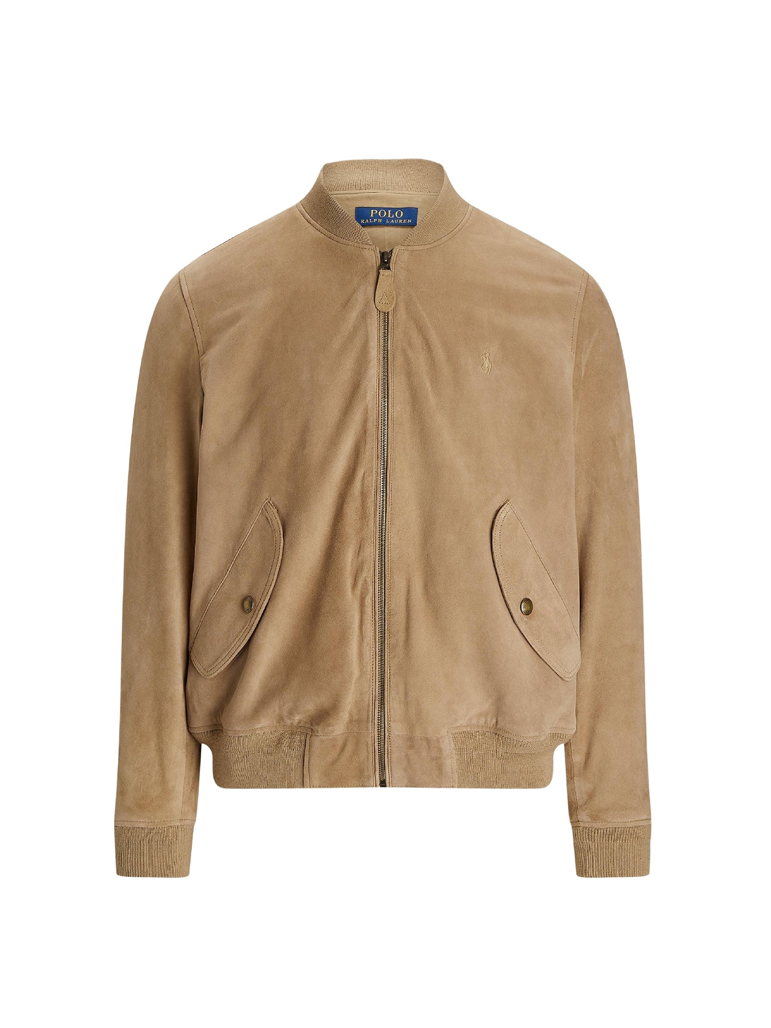 Bomber en daim - Desert Khaki