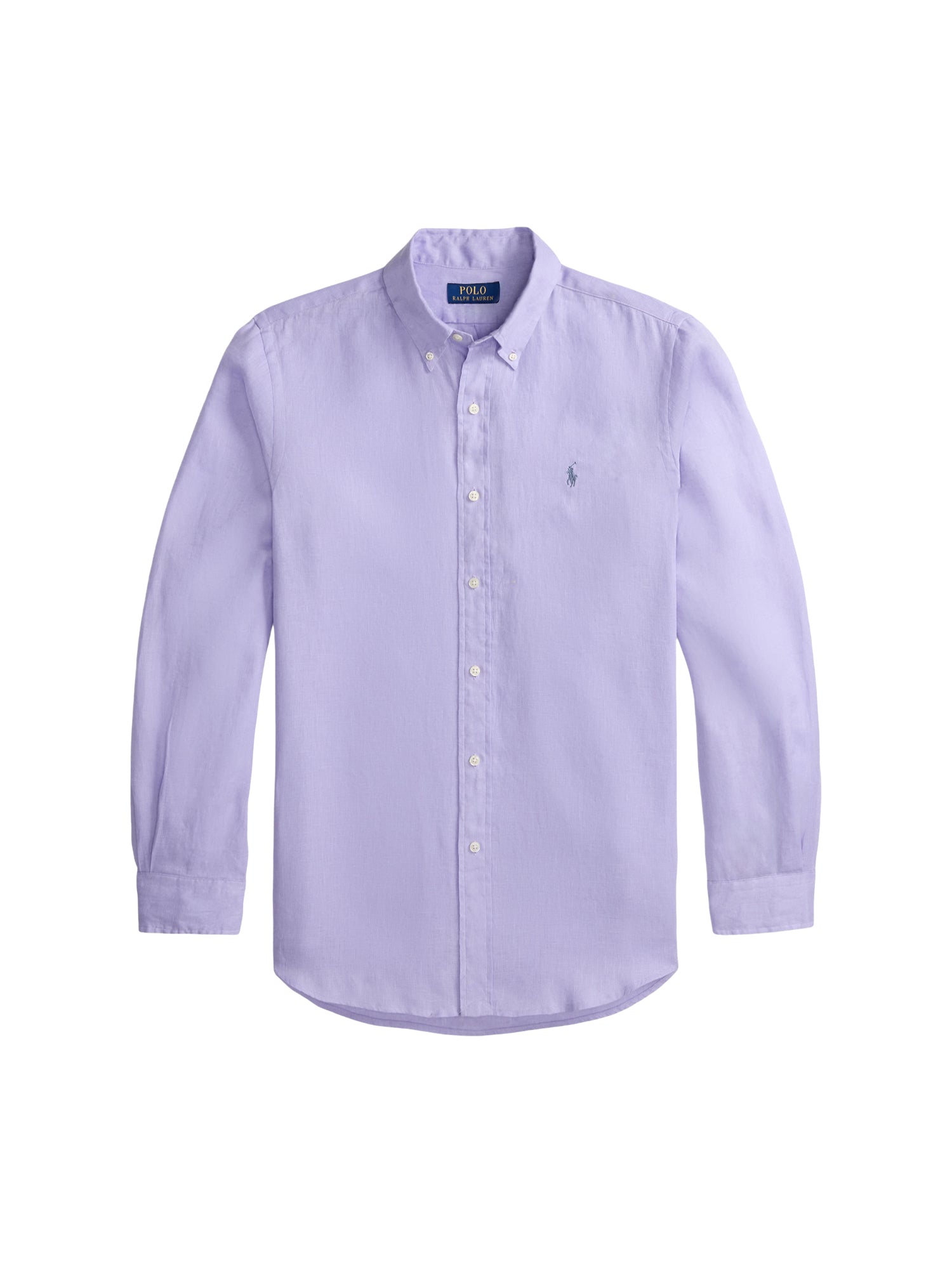 Custom Fit Linen Shirt - Sky Lavender