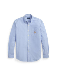 Chemise de sport à motif ours - Bleu