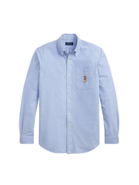 Chemise de sport à motif ours - Bleu