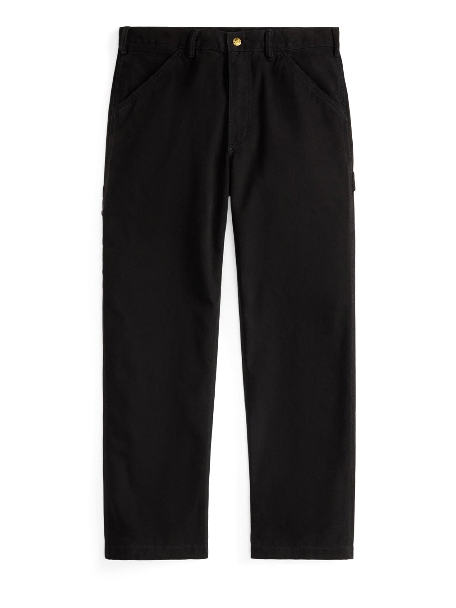 Polo Dungaree Canvas Carpenter Trousers - Polo Black