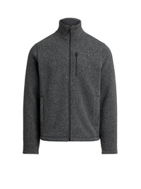 Veste zippée intégrale - Gris chiné