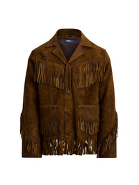 Veste à franges en daim - Hunter Brown