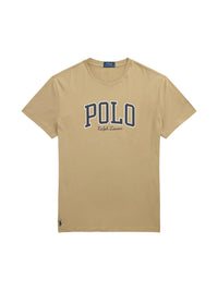 T-shirt à logo Custom Slim Fit - Surrey Tan