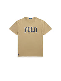 T-shirt à logo Custom Slim Fit - Surrey Tan
