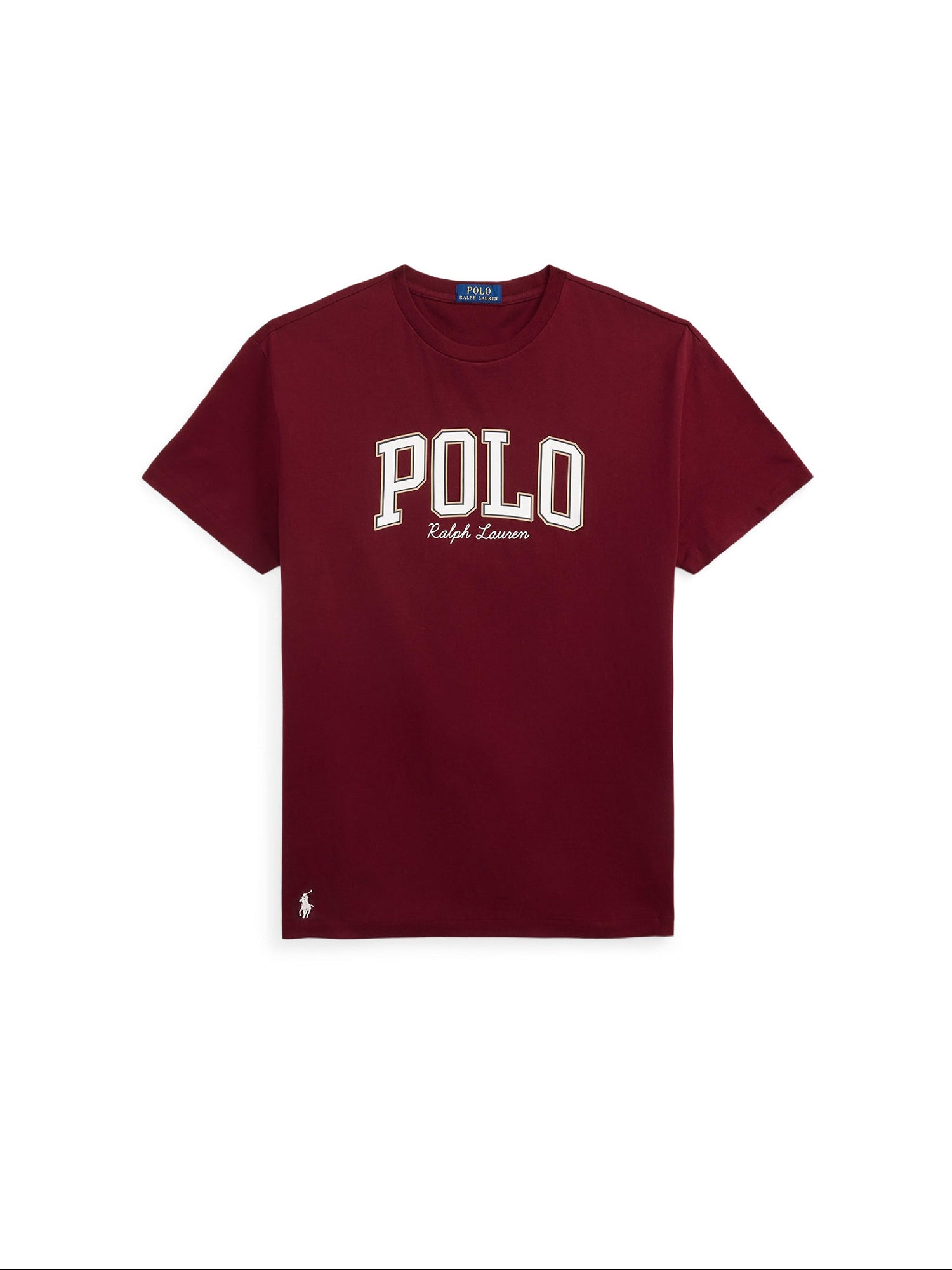 T-shirt à logo Custom Slim Fit - Classic Wine