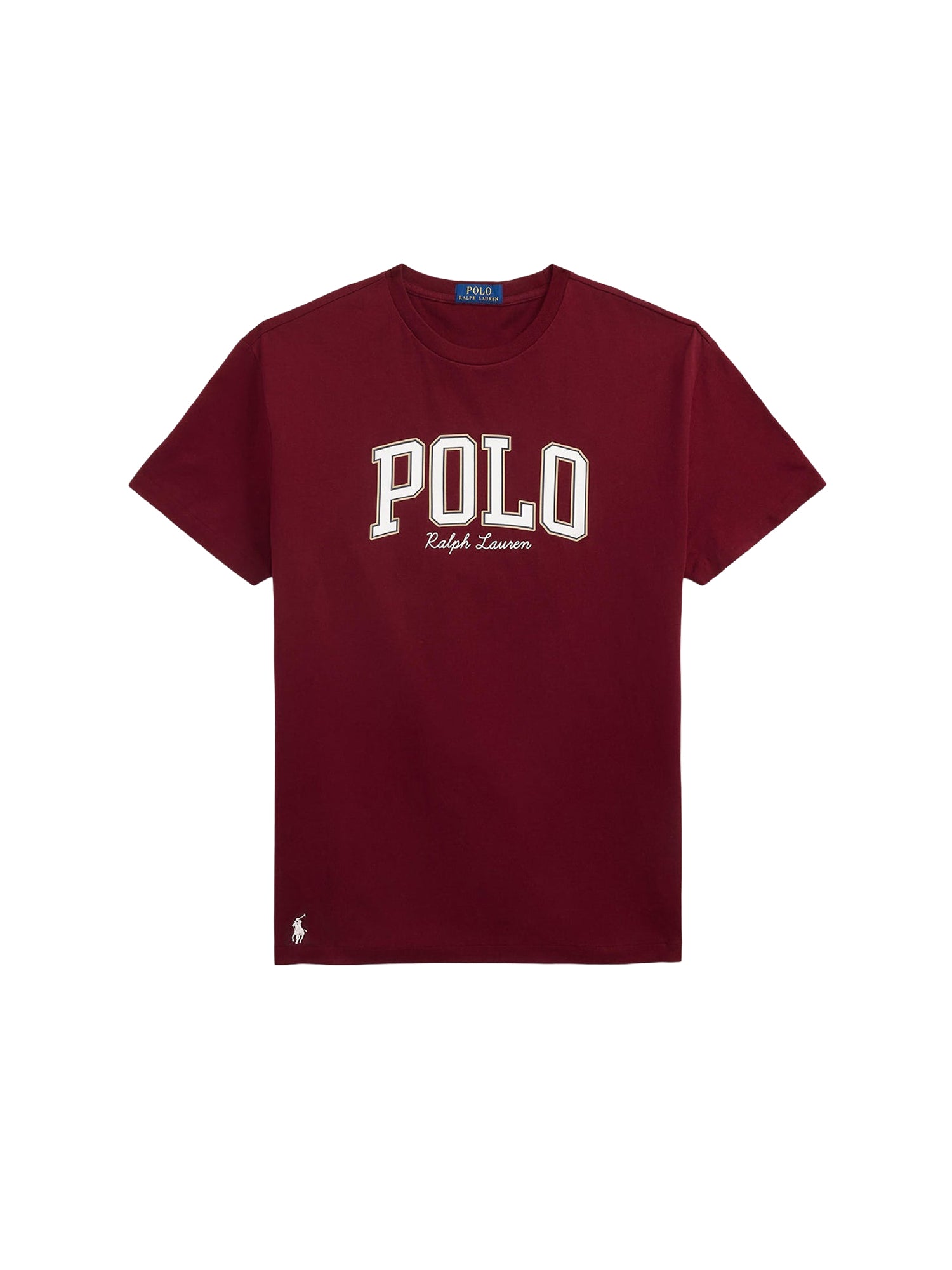 Custom Slim Fit logo T-shirt - Classic Wine