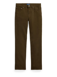 Pantalon slim droit Varick en sergé stretch - Dark Brown