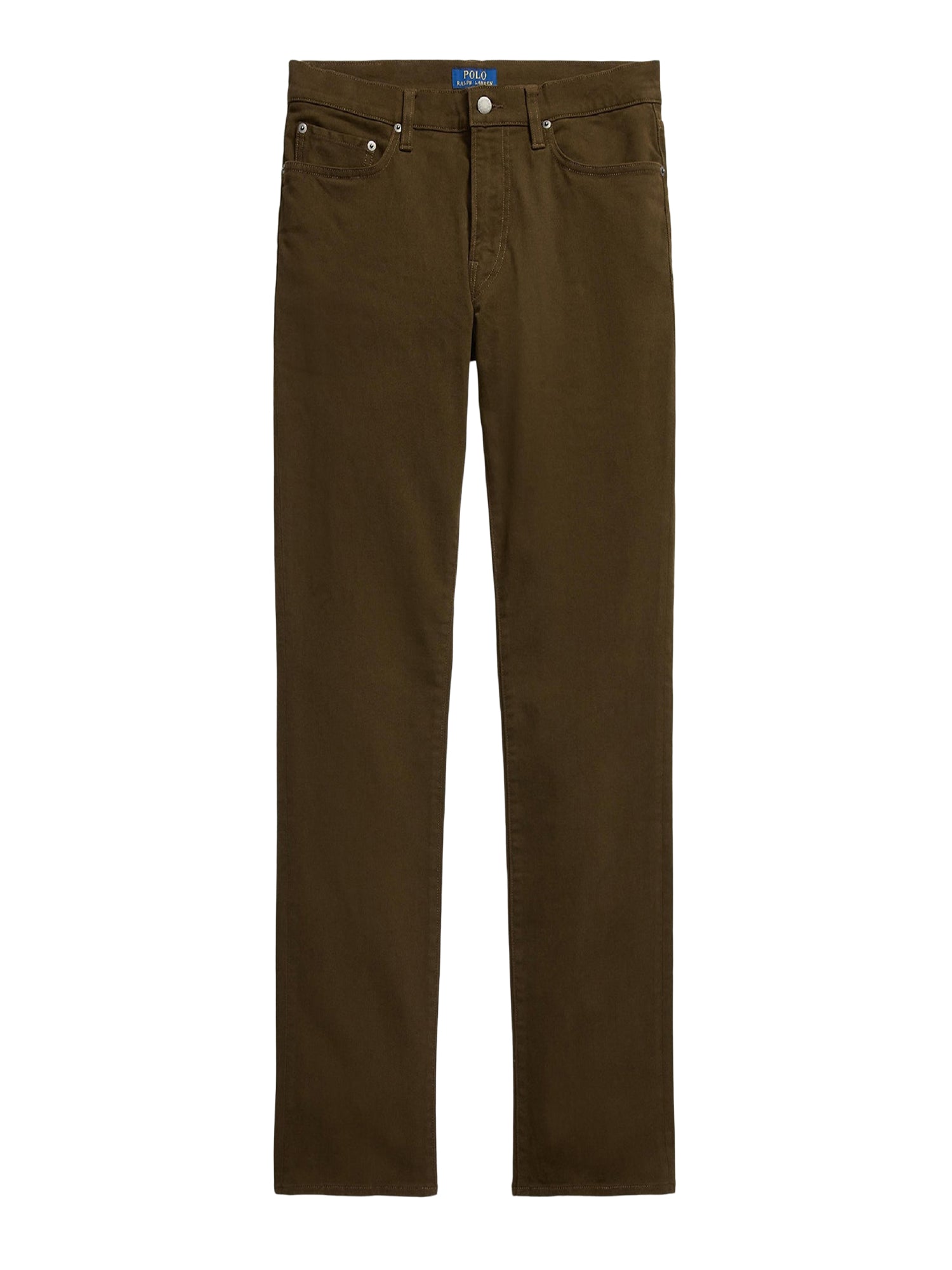 Pantalon slim droit Varick en sergé stretch - Dark Brown