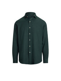 Chemise performance Custom Fit sergé - Landmark Green Heather