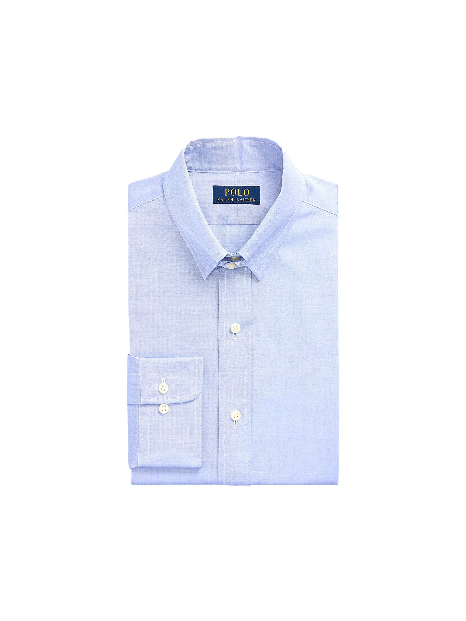 Chemise Oxford 1 poche ajustée - Bleu & Blanc