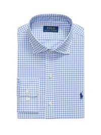 Classic Fit poplin check shirt - Blue, White & Multicolour