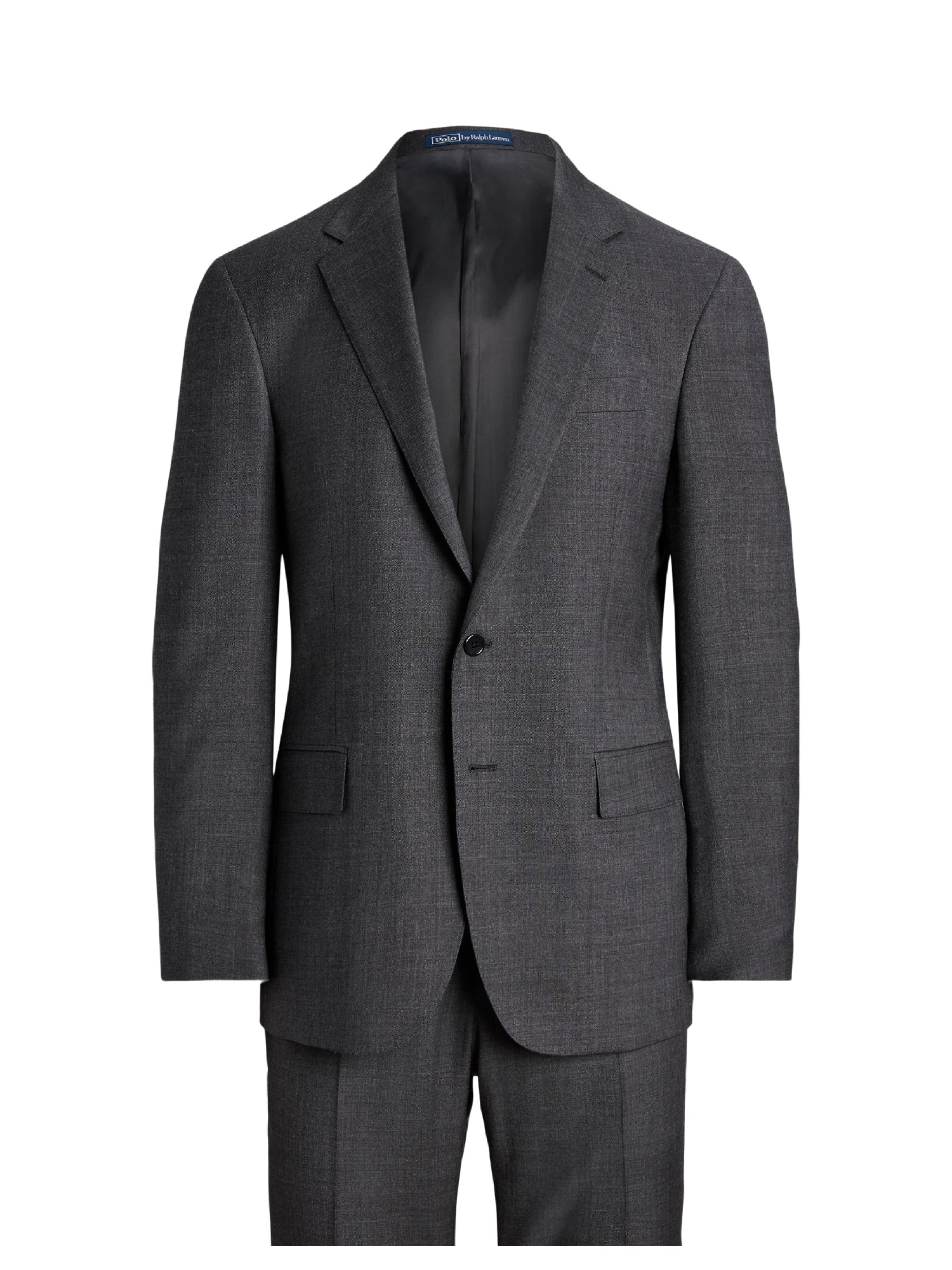 Costume peau de requin Polo Tailored Fit en laine - Medium Grey & Multicolore