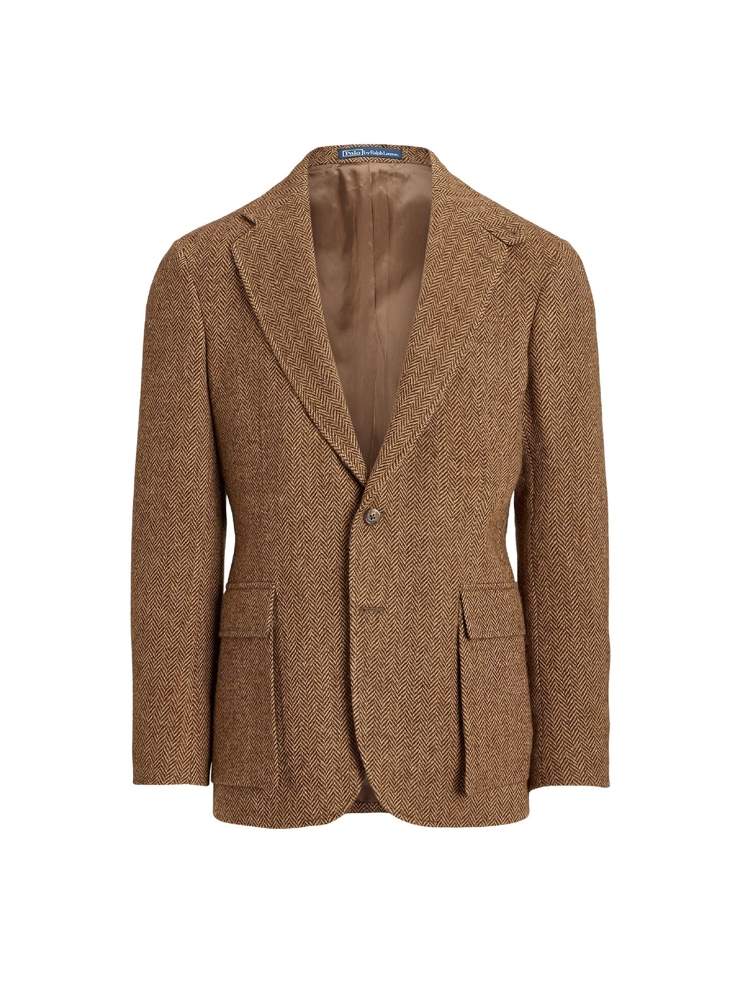 La veste RL67 à chevrons en laine - Brown & Camel