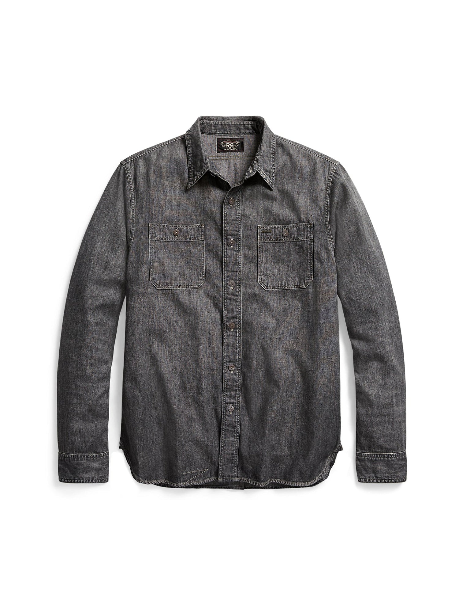 Chemise workwear en denim - Black & White