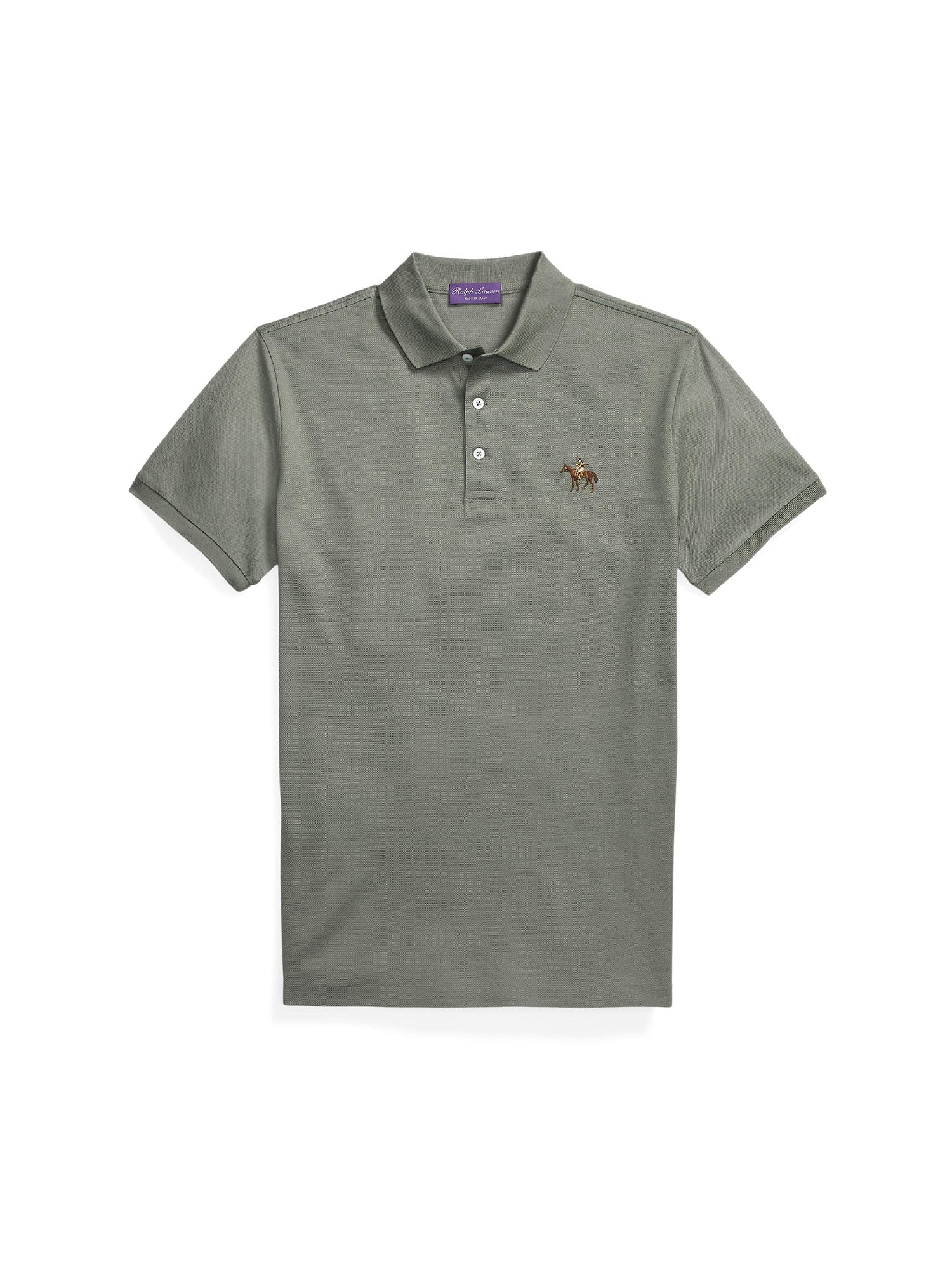 Polo Custom Slim Fit en piqué - Sea Spray