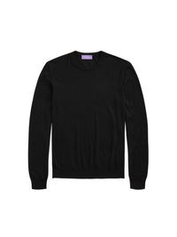 Pull col rond en cachemire - Classic Black