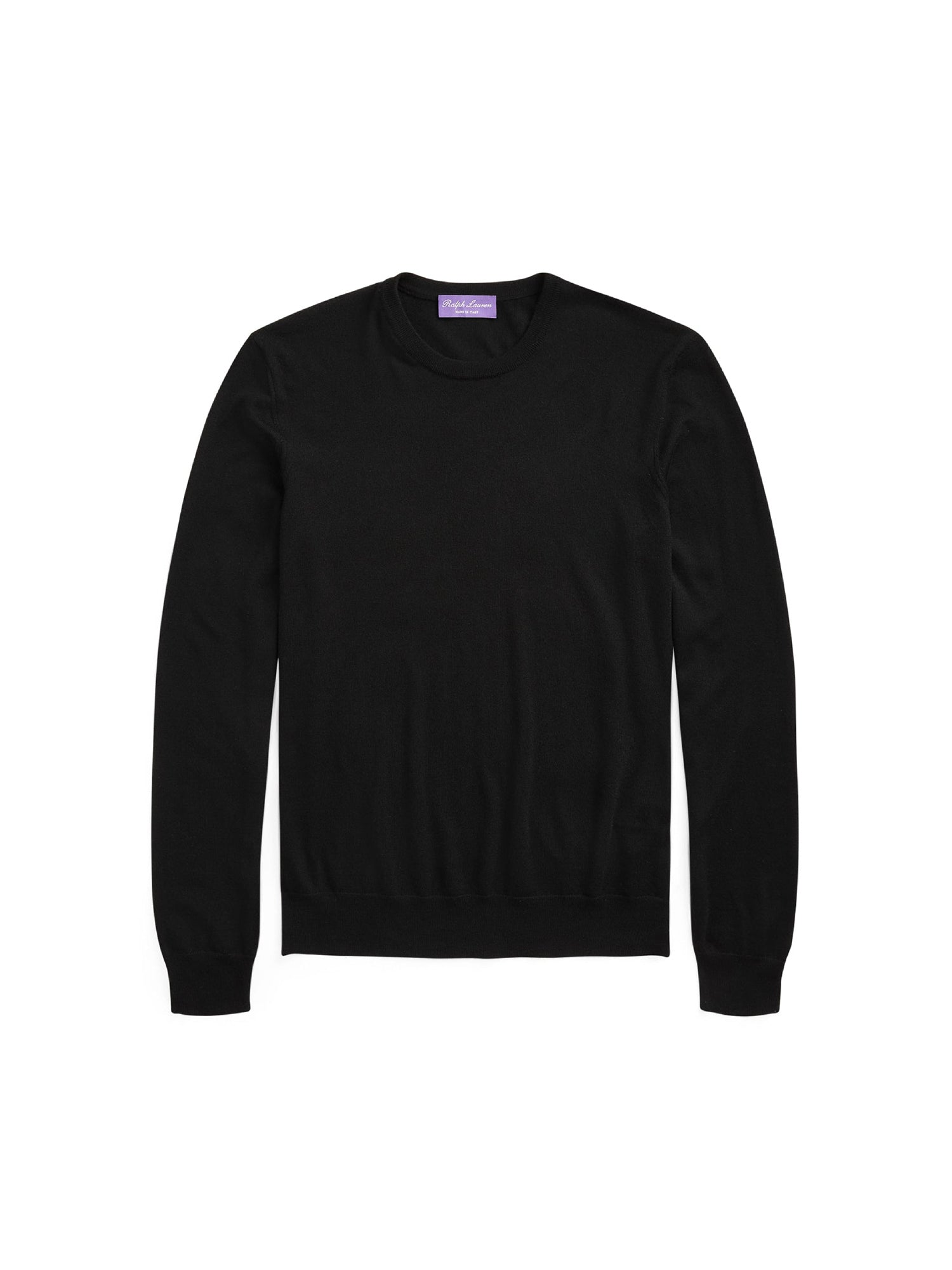Pull col rond en cachemire - Classic Black