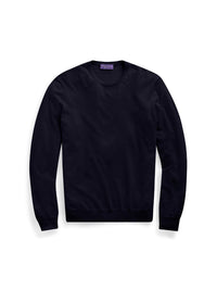 Pull col rond en cachemire - Classic Chairman Navy