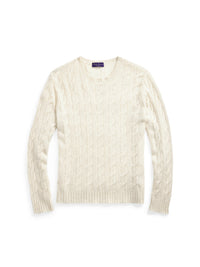 Pull en cachemire torsadé - Classic Cream