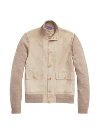 Veste en cachemire et daim - Truffle Melange W & Truffle Sde