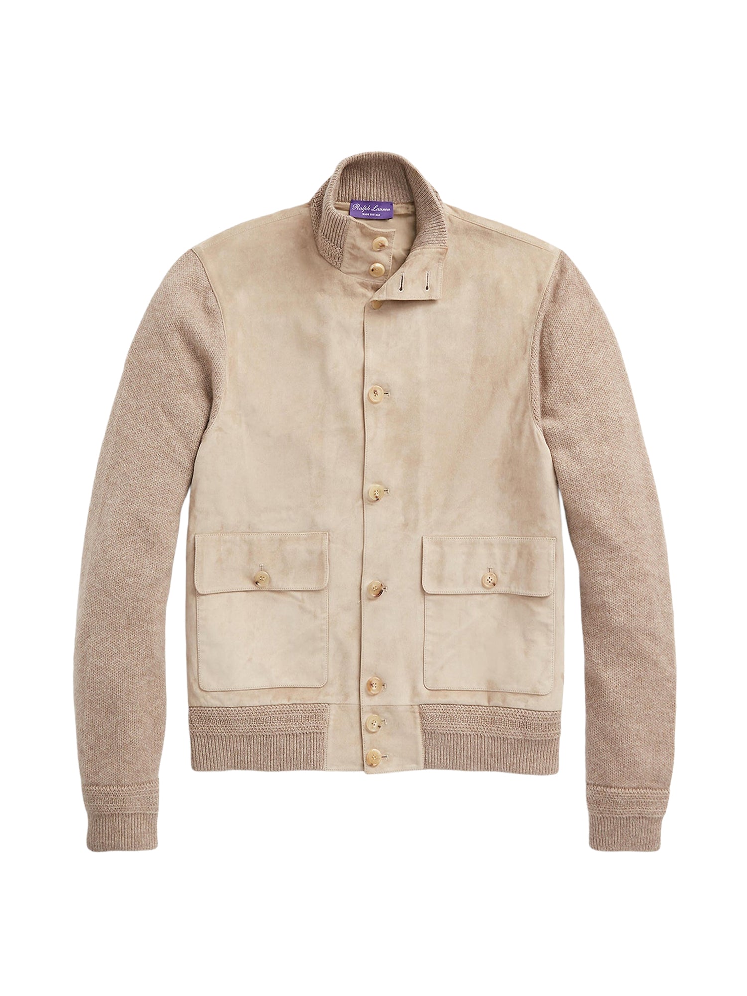 Veste en cachemire et daim - Truffle Melange W & Truffle Sde