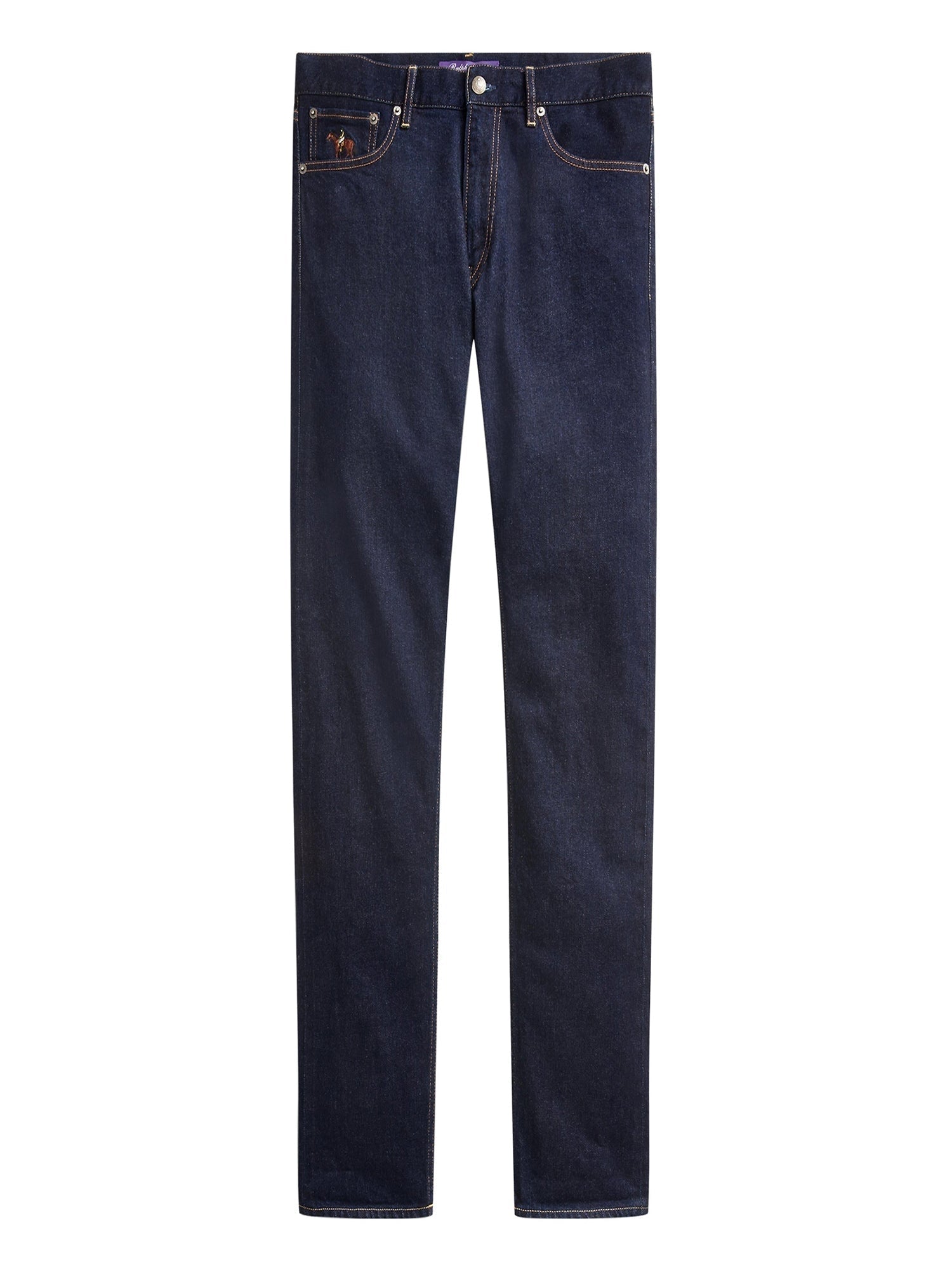 Jean slim stretch lisière selvedge - Bleu
