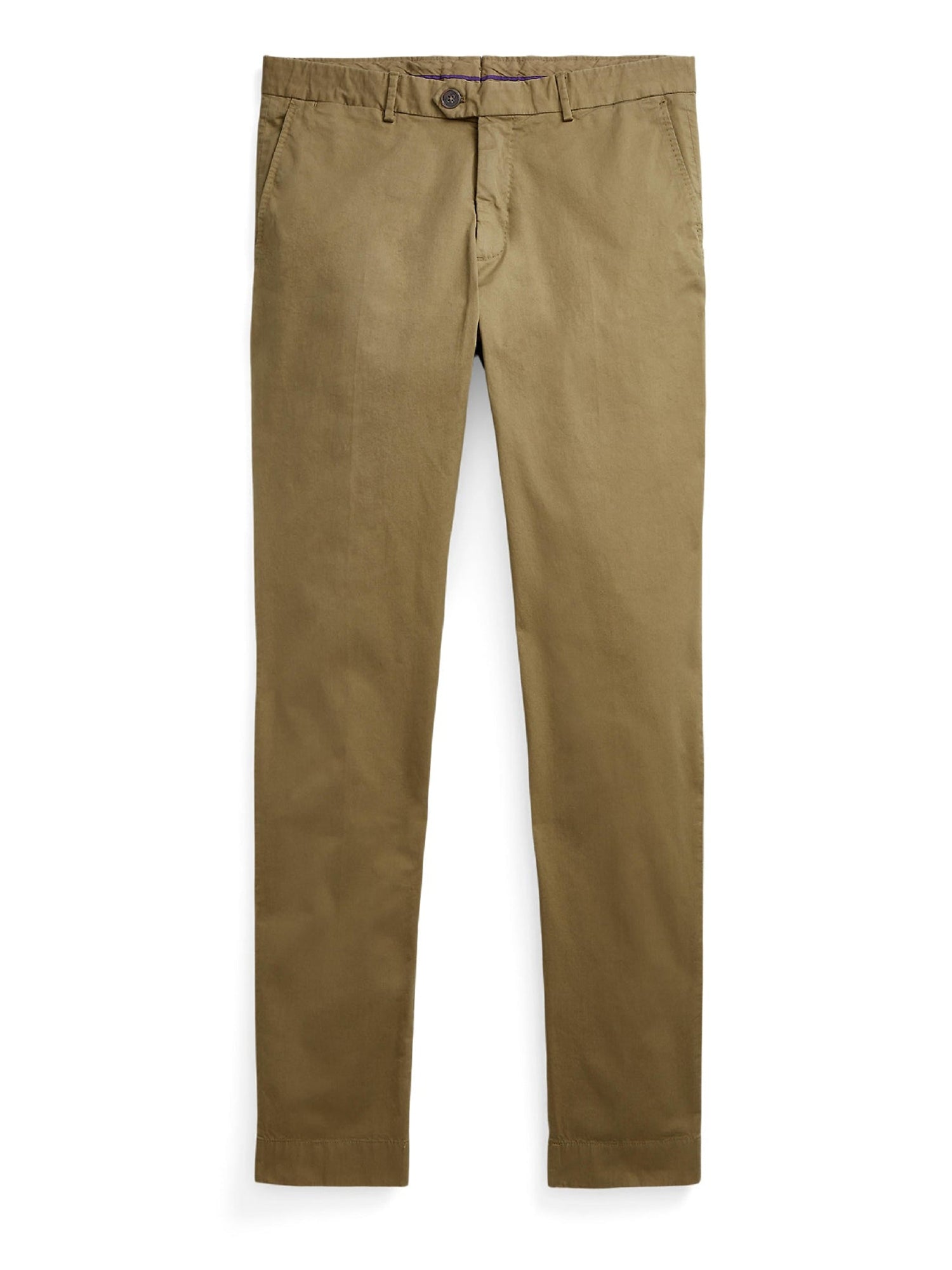 Pantalon slim en chino stretch - Fall Sage