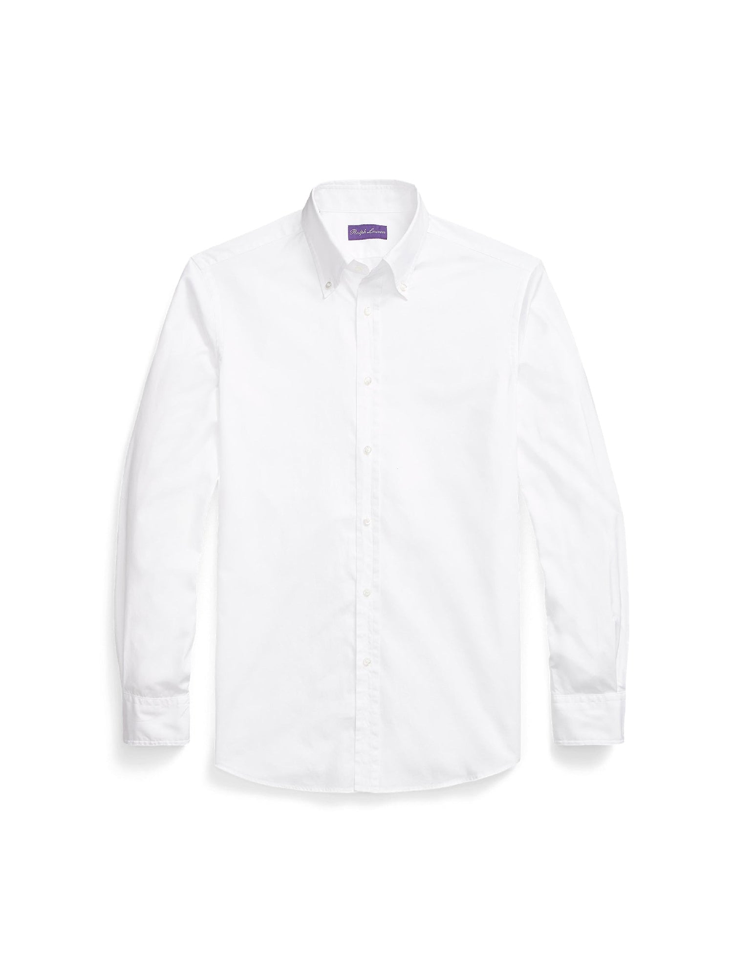 Chemise en grain Oxford délavée - Blanc