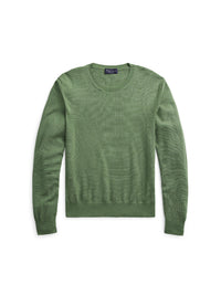 Pull col rond en soie - Sea Spray