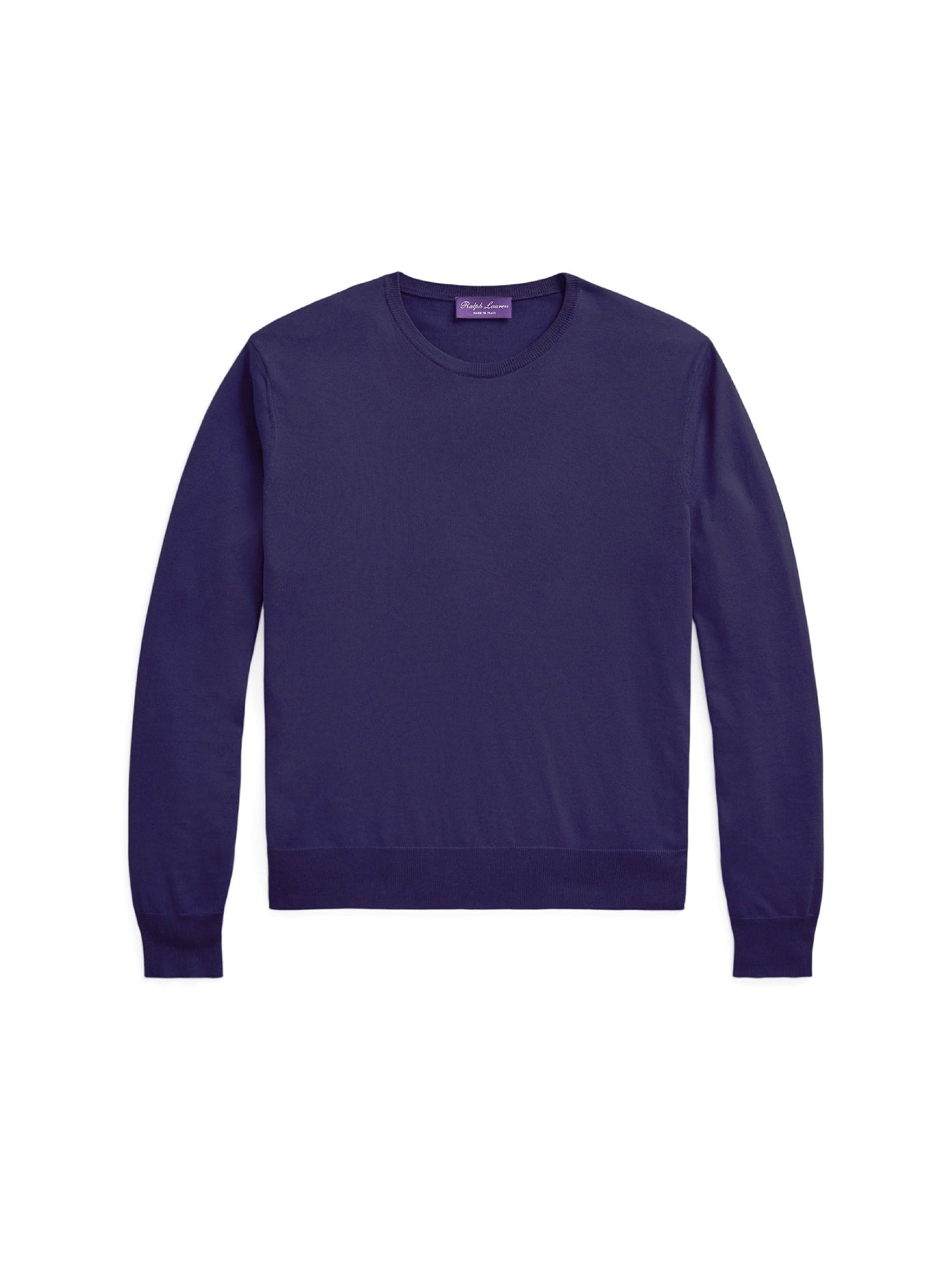 Pull col rond en coton - Spring Navy