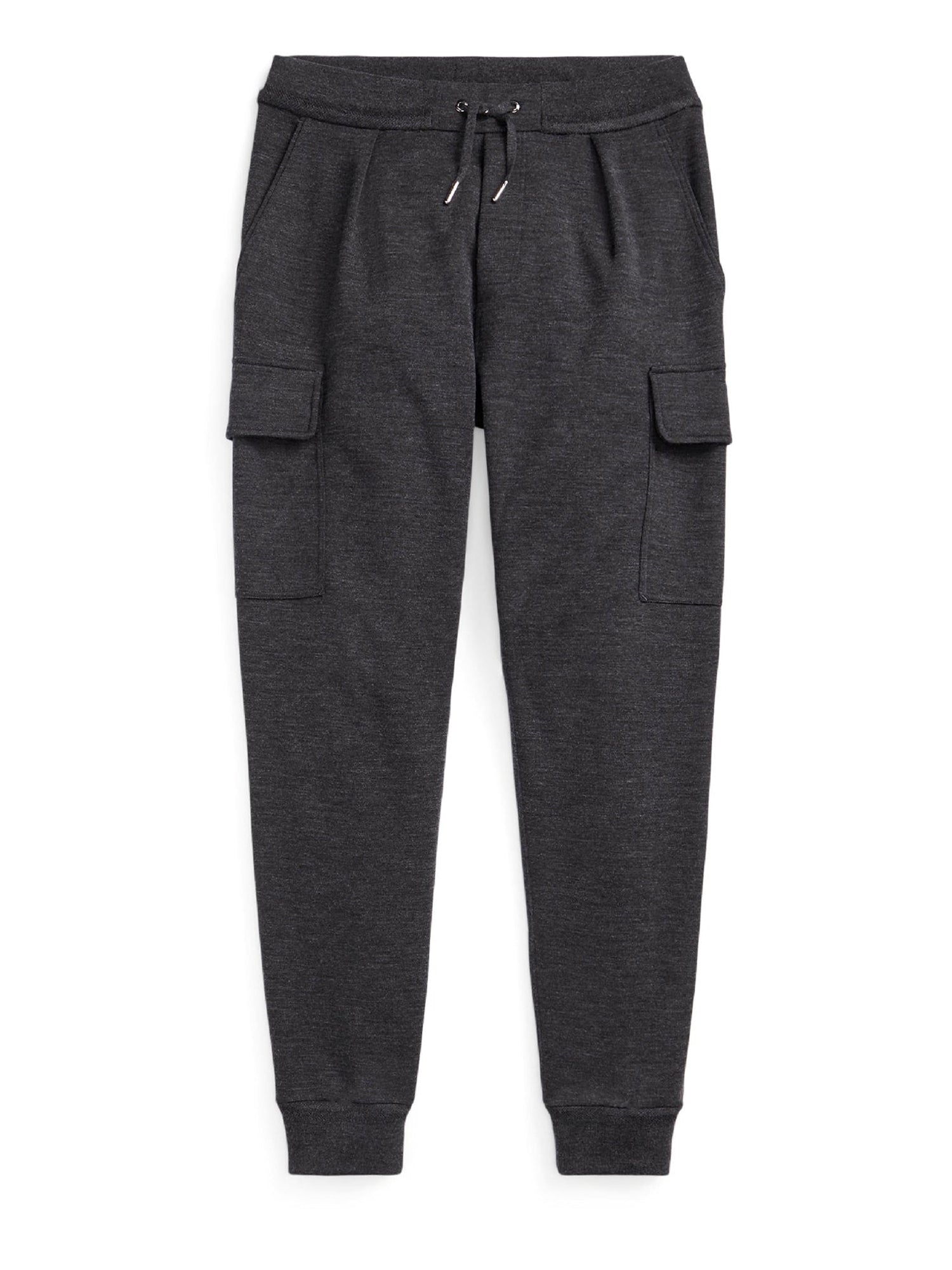 Pantalon de jogging cargo en laine - Charcoal Melange