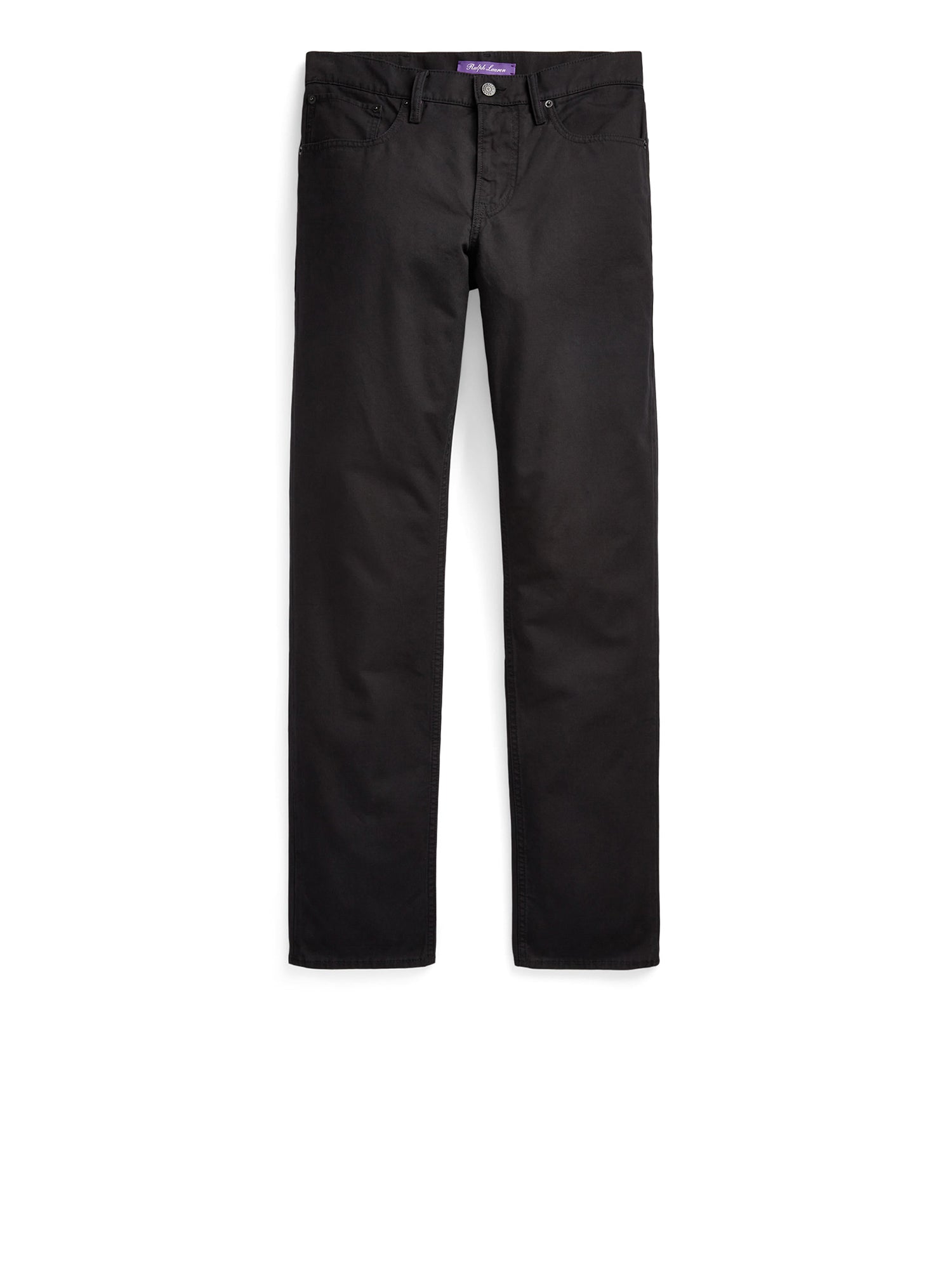 CHECK FRONT - Polo Black