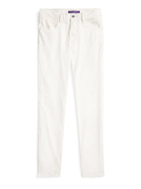Jean coupe slim en lin - Classic Cream