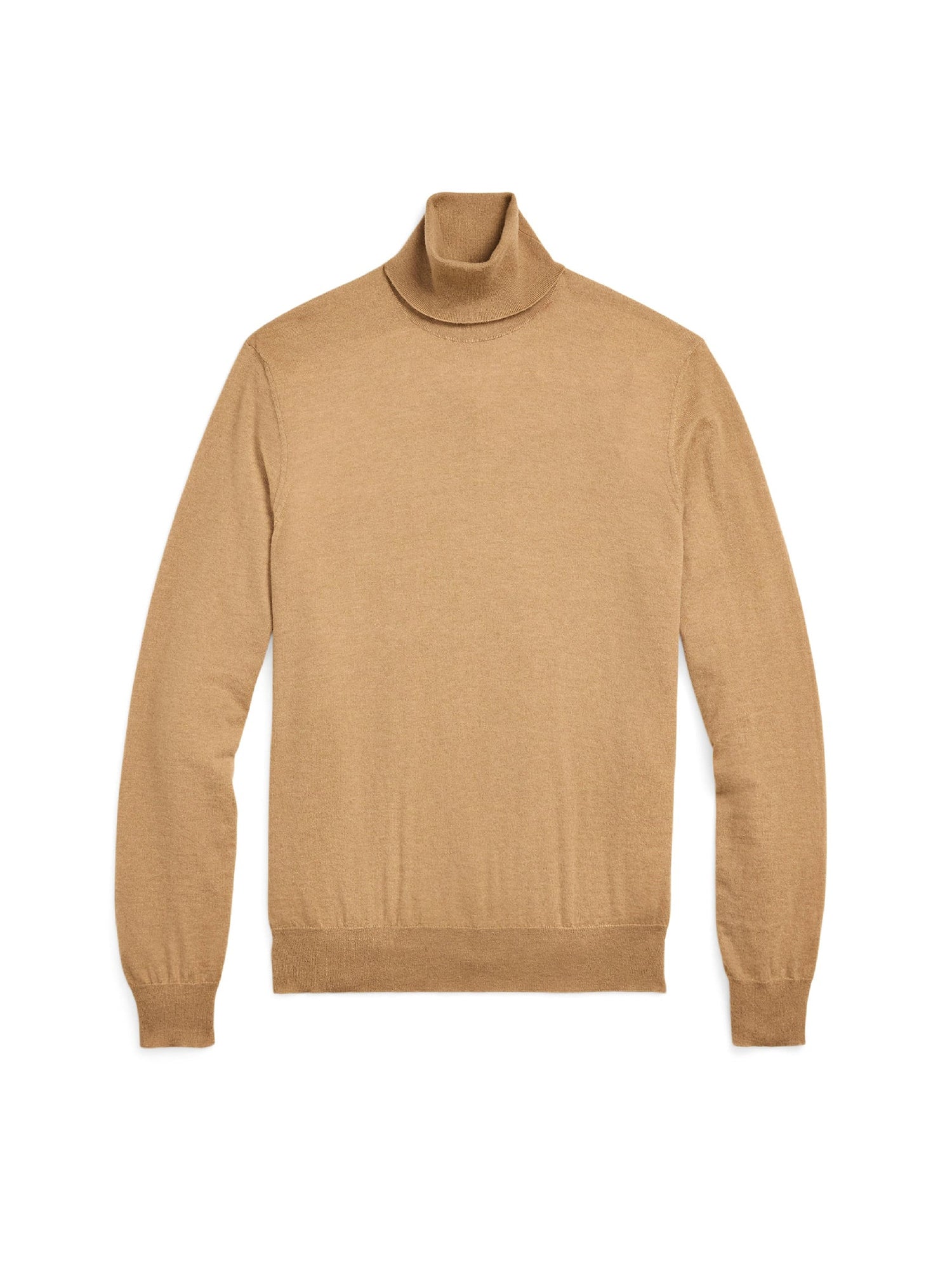 Pull à col roulé en cachemire - Camel Melange